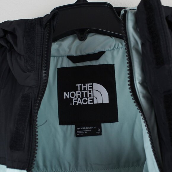 NWT The North Face Kids' Retro 1996 Nuptse 700 Fill Down Hooded Parka, Large(12) - Picture 11 of 16